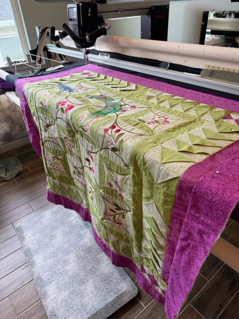 Long-Arm Quilting - Custom - Example 2