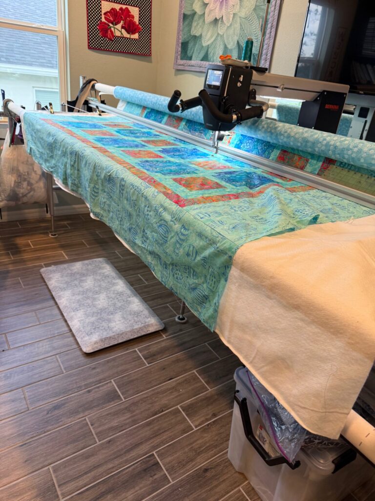 Long-Arm Quilting - Edge to Edge - Example 2
