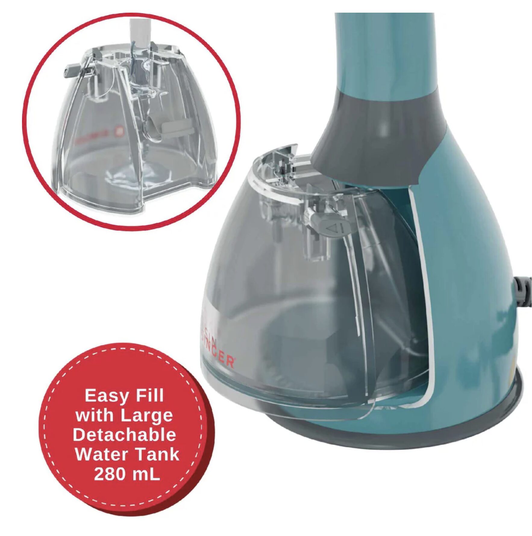 Singer Handheld Steamer - Water Tank