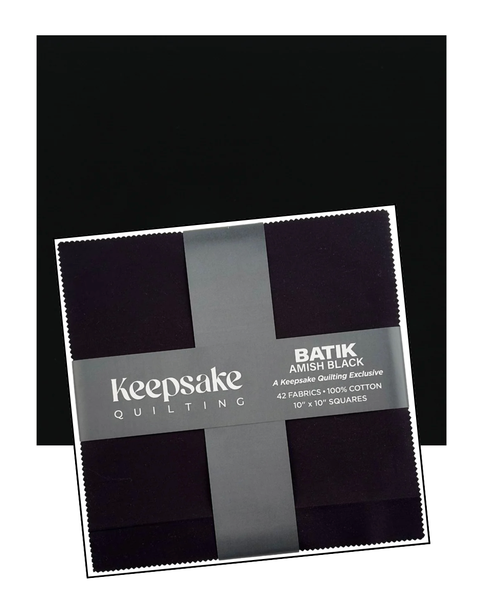 Amish Black - Batik - Keepsake Quilting