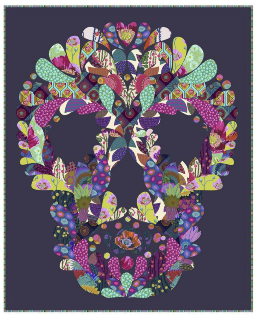 Keepsake Quilting - Bright Eyes Skellington Pattern