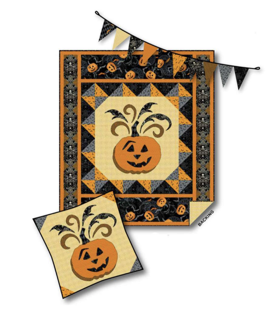 Keepsake Quilting - Pumpkin Wall Hanging and Pillow Pattern