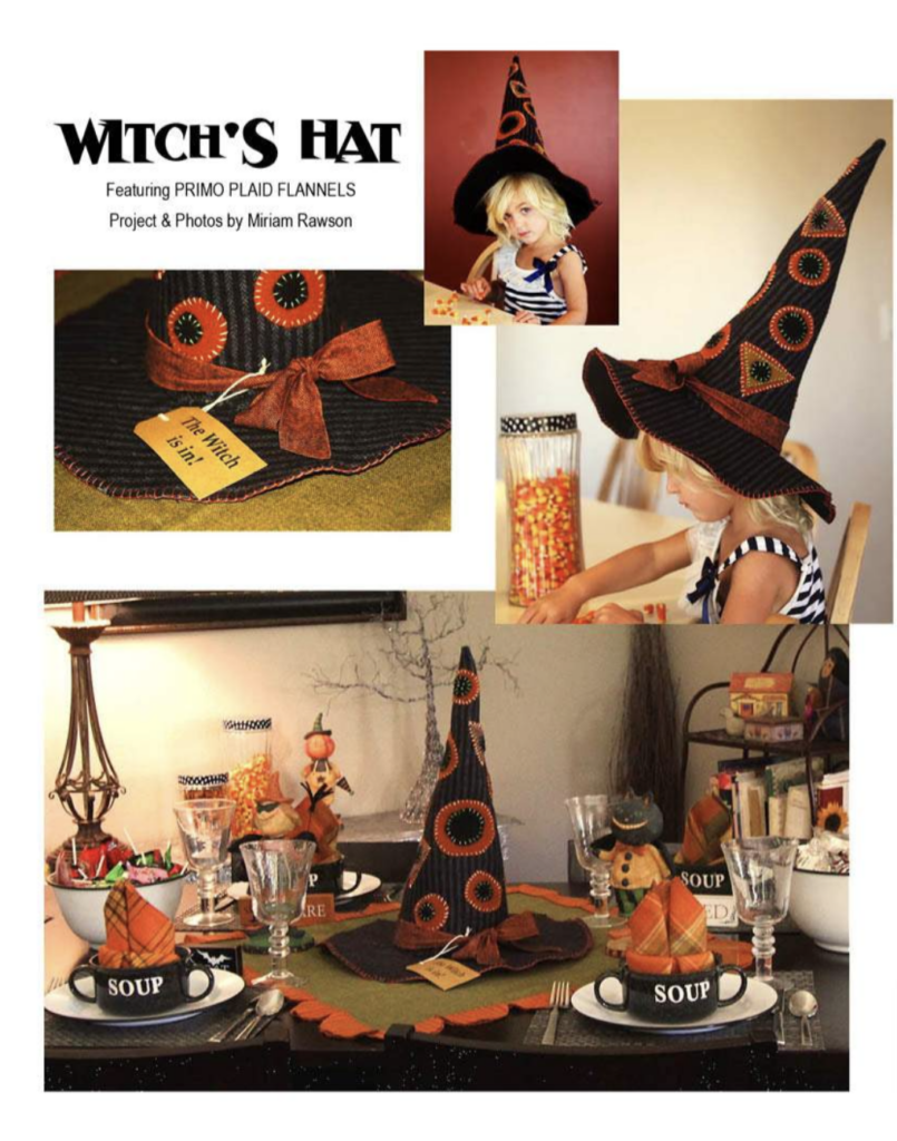 Keepsake Quilting - Witches Hat Pattern