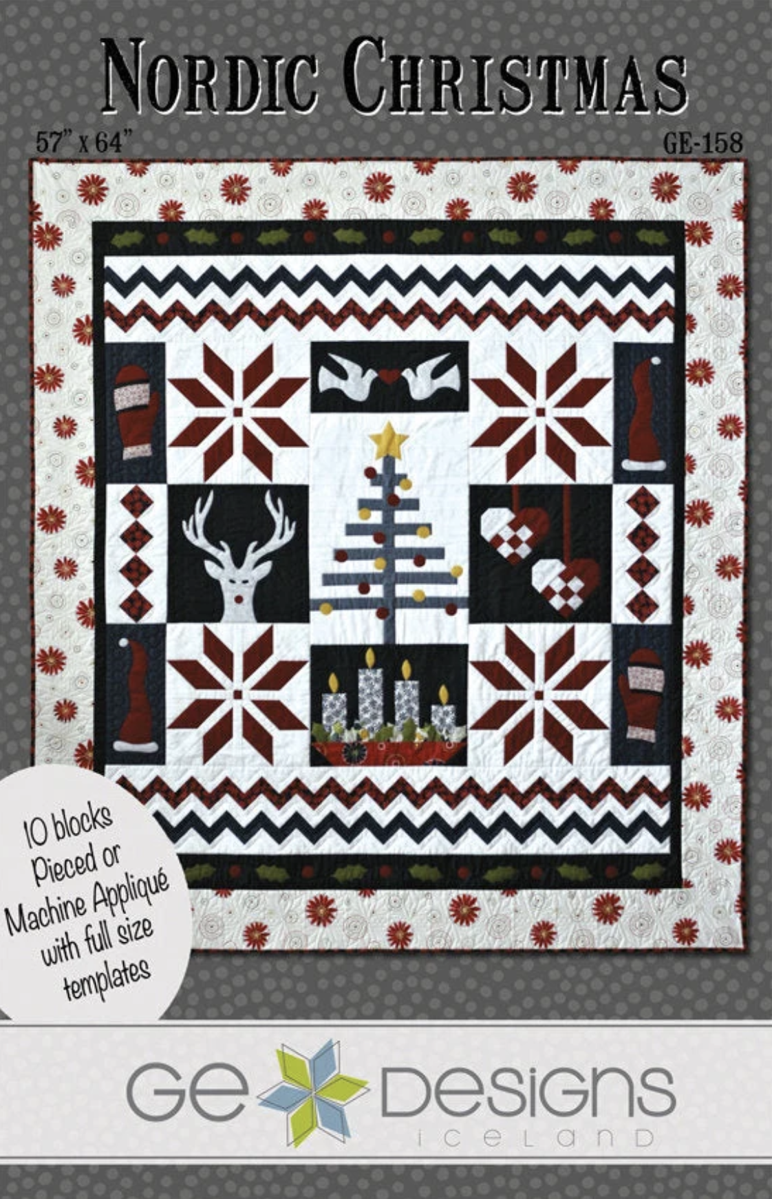 Nordic Christmas by GE Designs - Front Cover