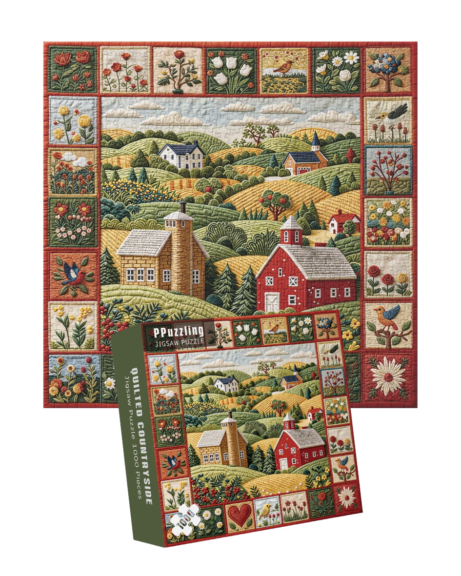 Quilted Countryside Puzzle - Amazon