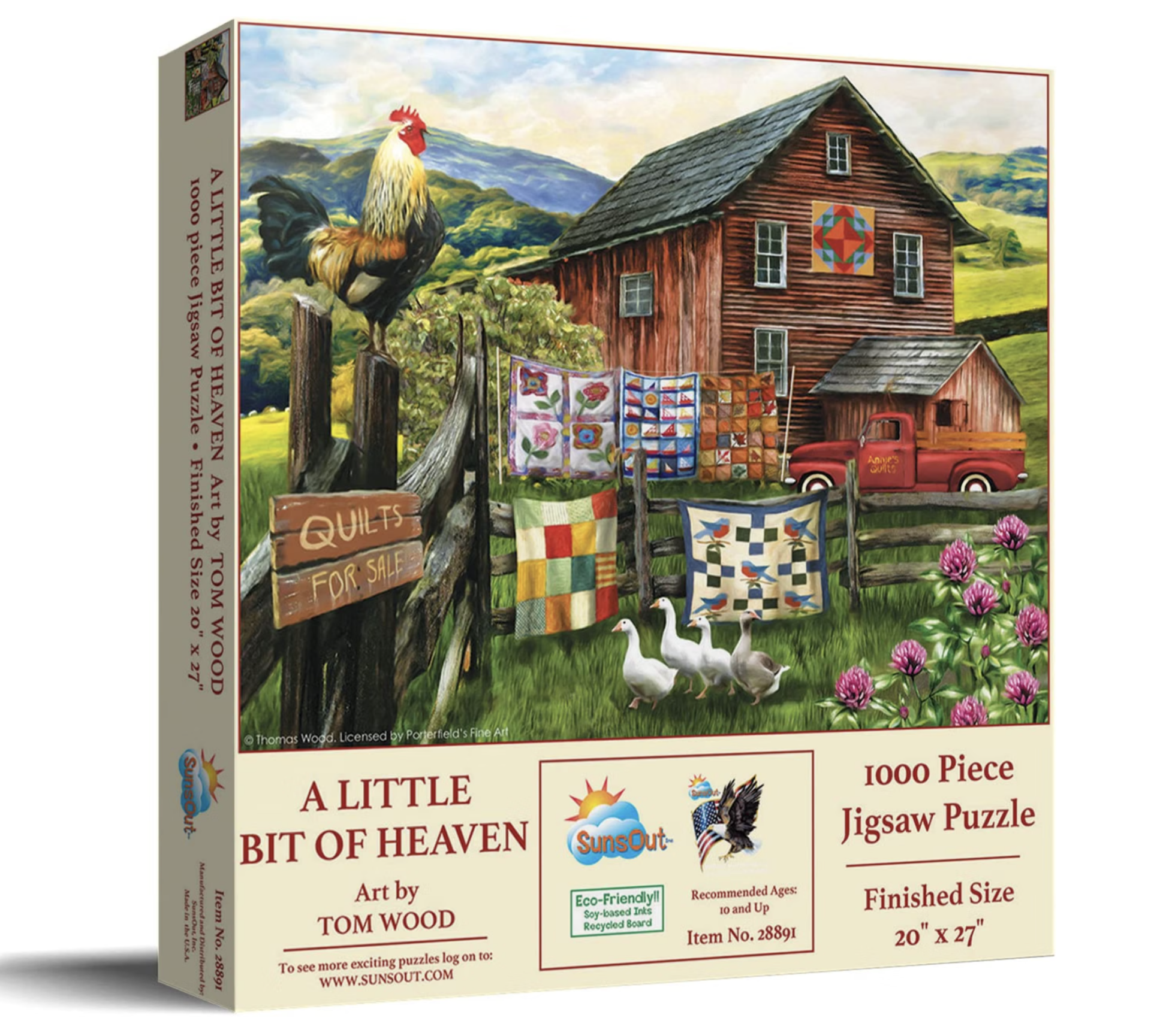 A Little Bit of Heaven Puzzle - Packaging