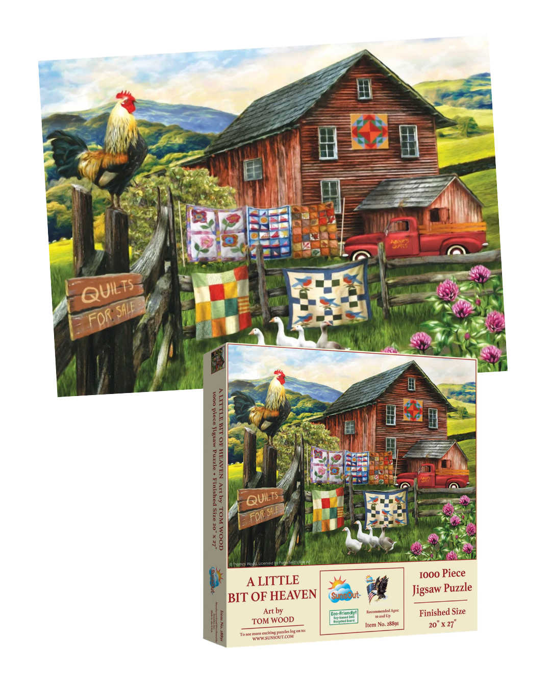 A Little Bit of Heaven Puzzle - Sewing Parts Online