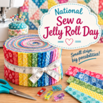 National Sew A Jelly Roll Day