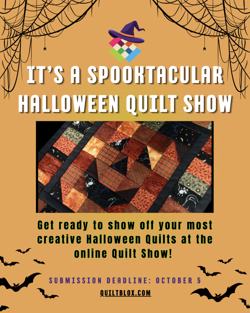 The Quiltblox Spooktacular Halloween Quilt Show - Submit Your Halloween Quilts