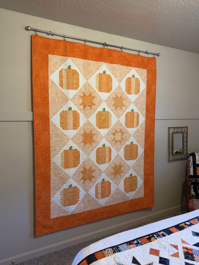 Ann Anderson - Halloween Quilt Show - Farmhouse Pumpkins