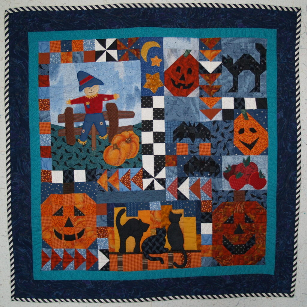 Frances Arnold - Halloween Quilt Show - Halloween Harvest