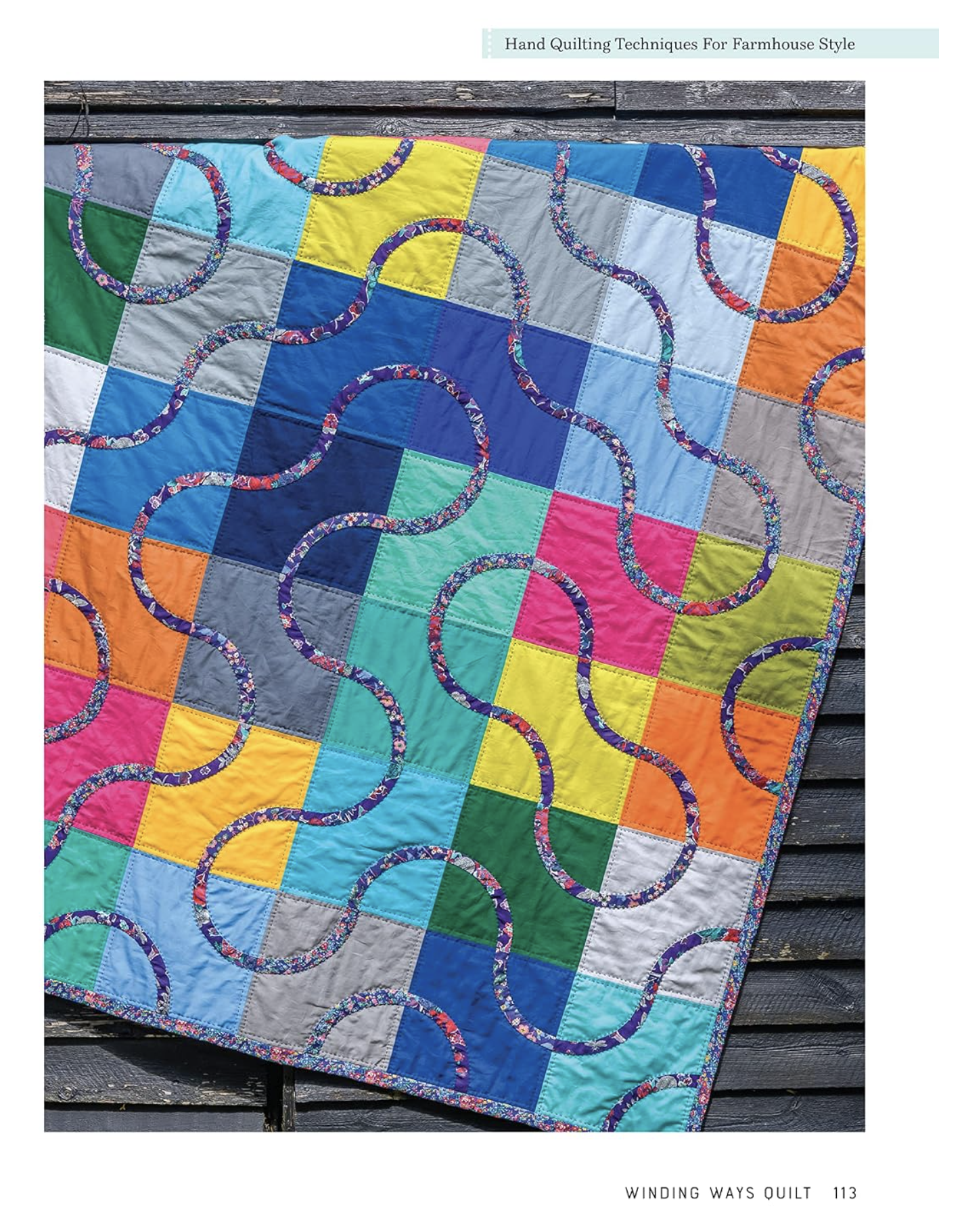 Hand Quilting Techniques for Farmhouse Style - Modern Quilt - Finished