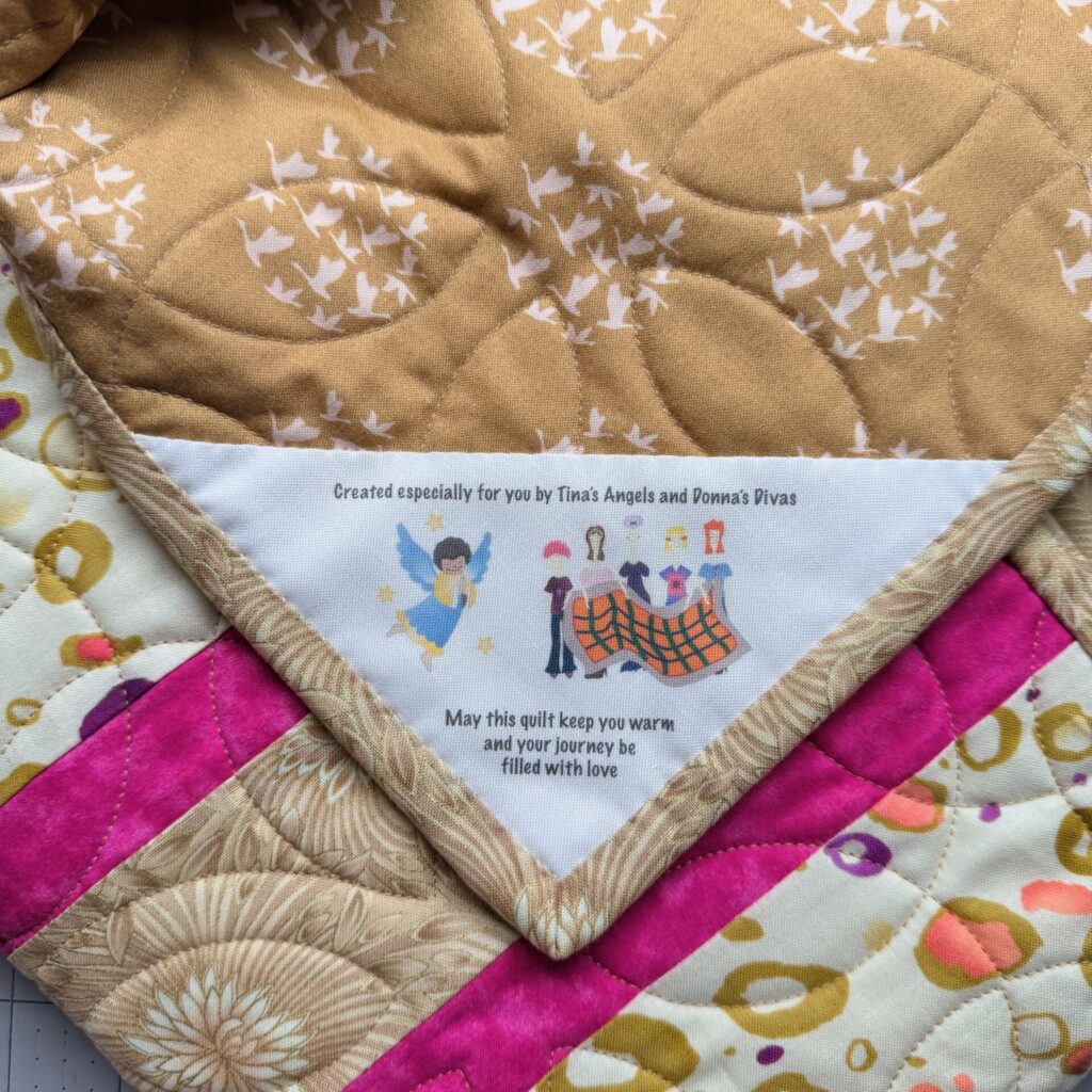 Quilt Labels - Charity Quilts