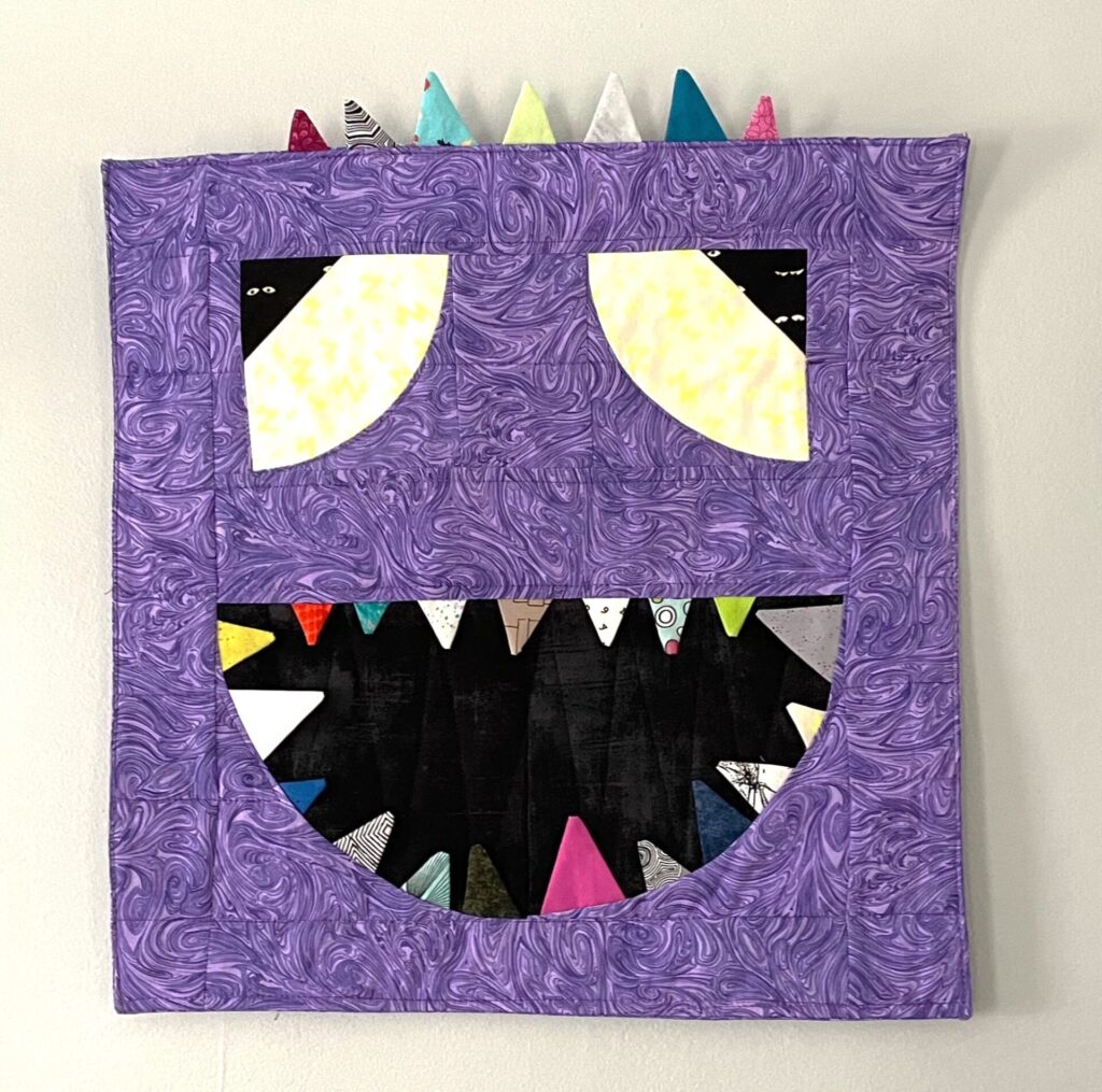 Jennifer Marks - Halloween Quilt Show - Grinning Ghoul