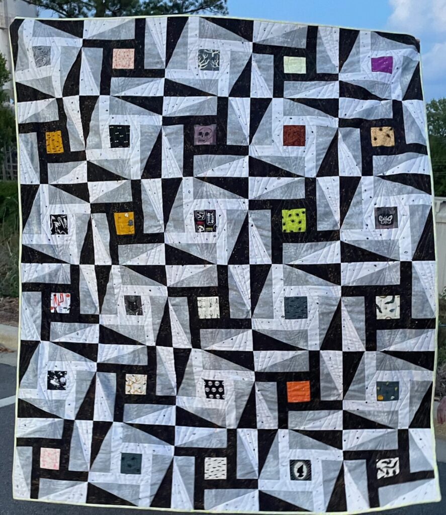 Jennifer Marks - Halloween Quilt Show - Safety Dance - The Spooky One