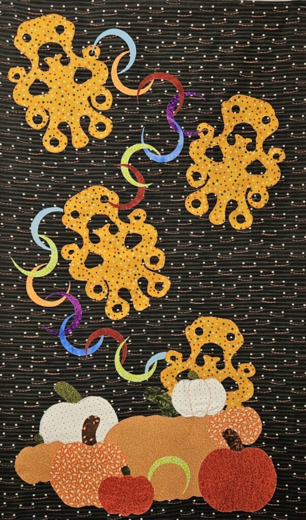 Lydia Sorenson - Halloween Quilt Show - Invaders