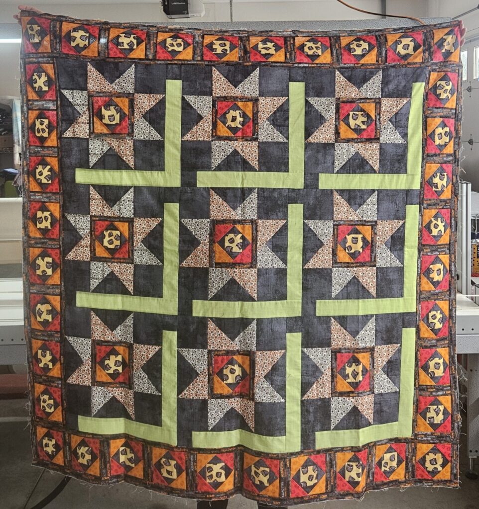 Lydia Sorenson - Halloween Quilt Show - Midnight Nebula