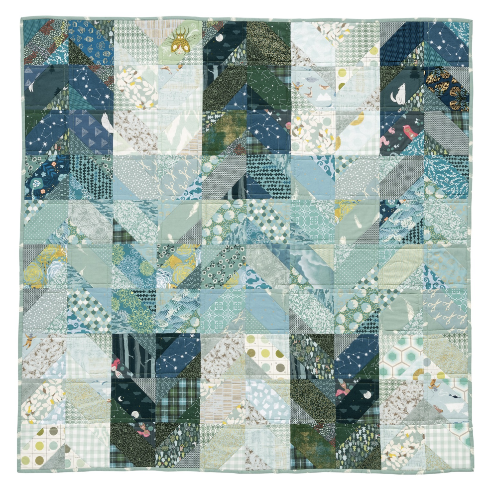 Quilt As You Go For Scrap Lovers - Example 4